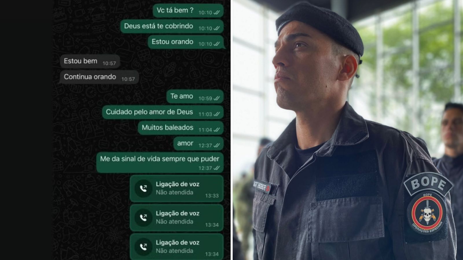 momentos-antes-de-morrer-em-operacao,-sargento-do-bope-pediu-a-esposa:-“continua-orando”