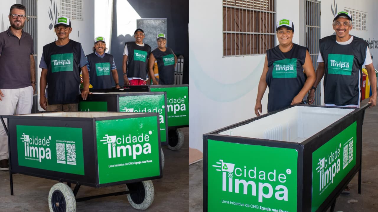 igreja-doa-carrinhos-de-coleta-a-pessoas-sem-teto:-“um-recomeco-atraves-da-reciclagem”