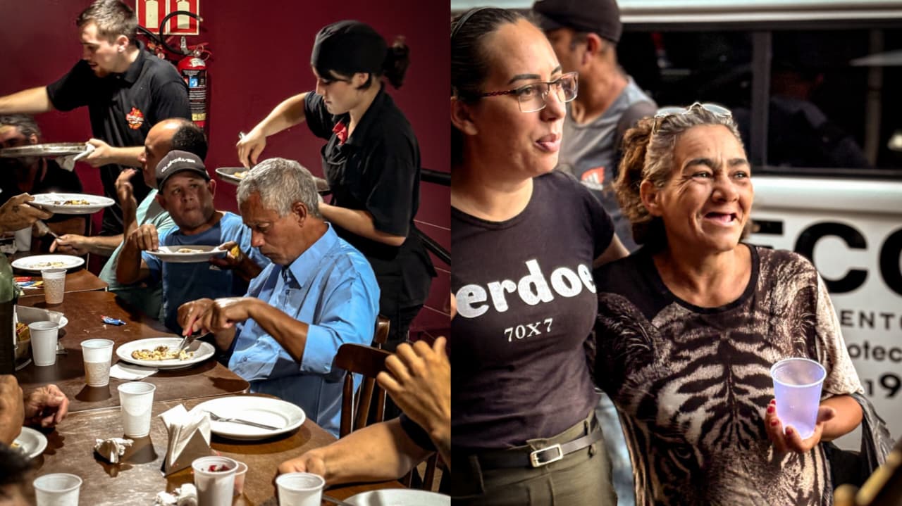 missao-leva-mais-de-130-sem-teto-para-pizzaria:-“na-mesa-de-deus-todos-tem-lugar”